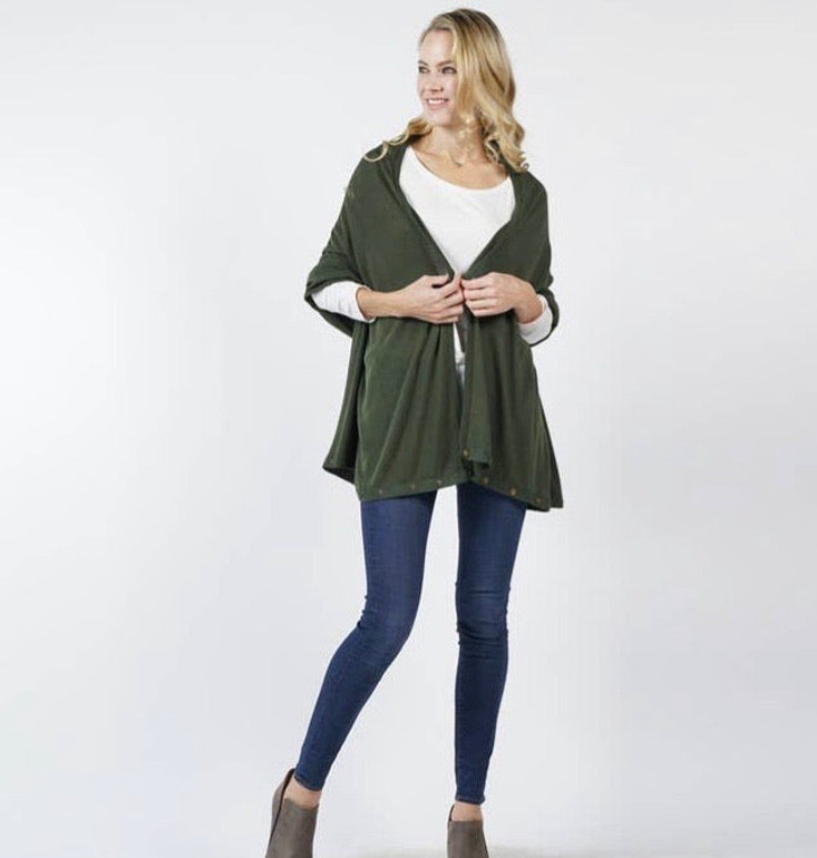 Convertible WrapScarf - Olive