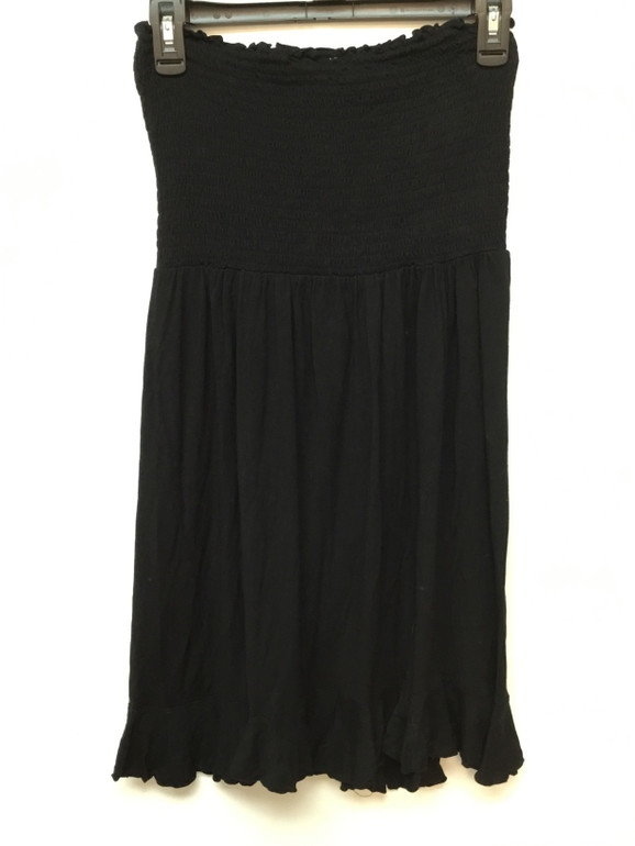 Dotti strapless black dress size small