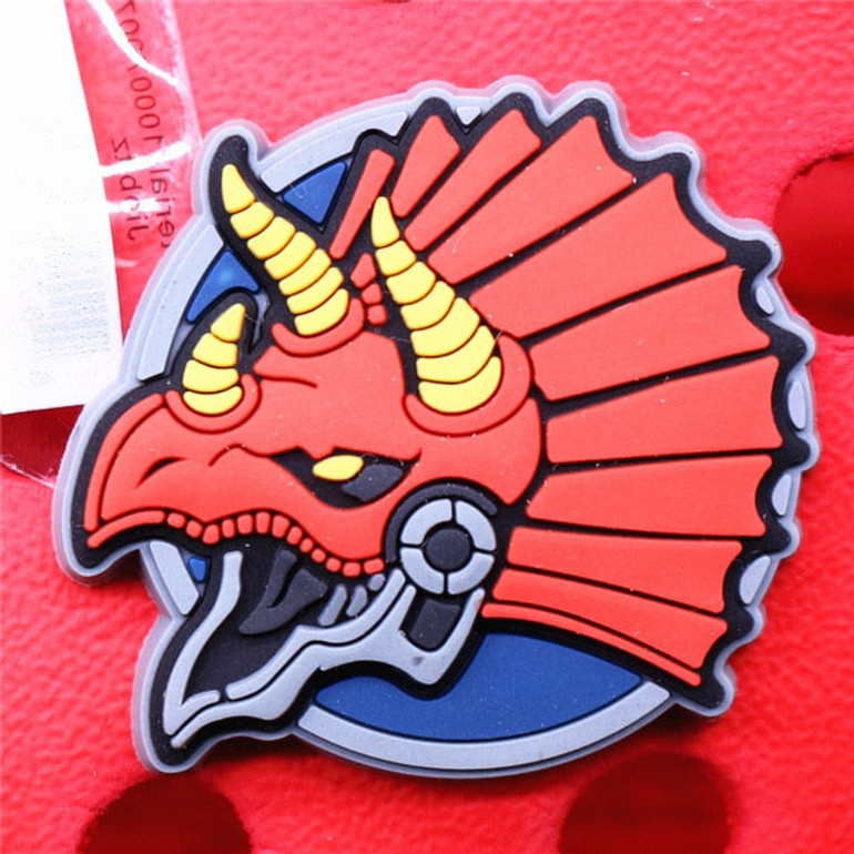 Premium Cyborg Dinosaur Croc Charm