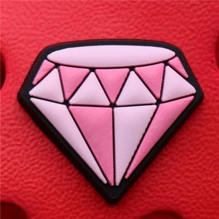 Premium Pink Diamond Croc Charm Premium Pink Diamond Croc Charm