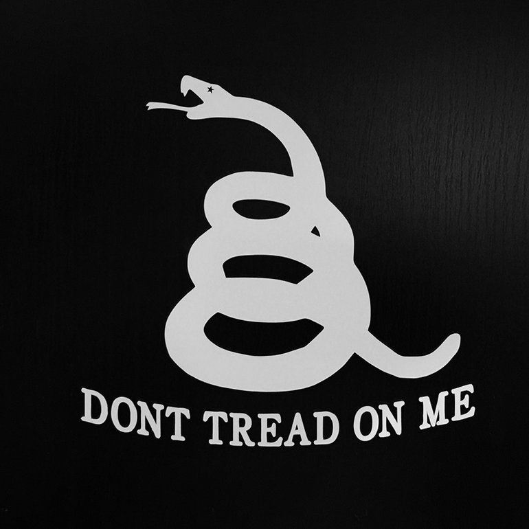 Don't Tread On Me Decal