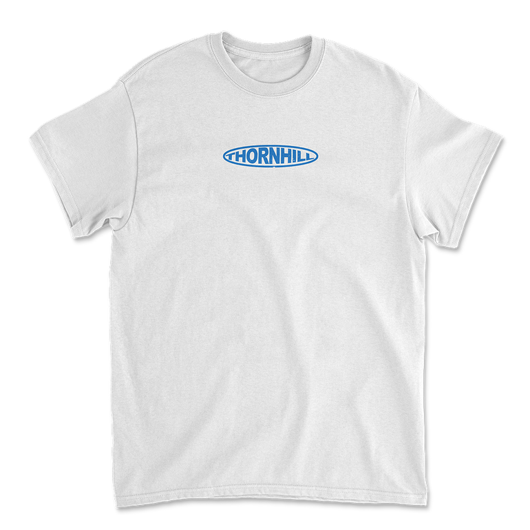 Embroidered Logo Tee (White)