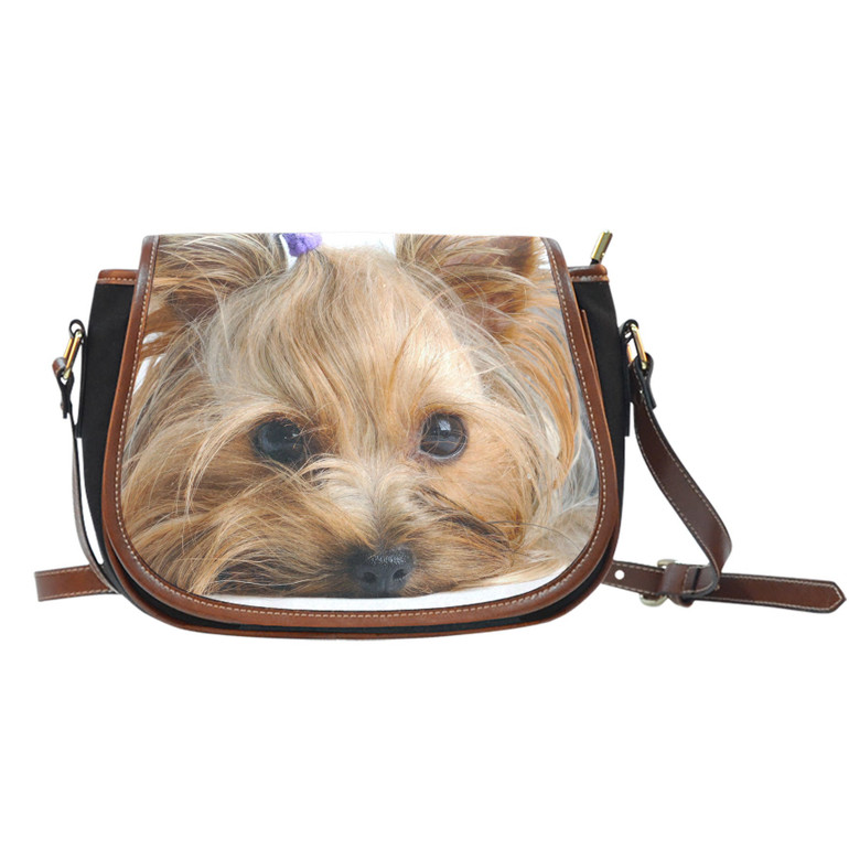 YORKIE SADDLE BAG