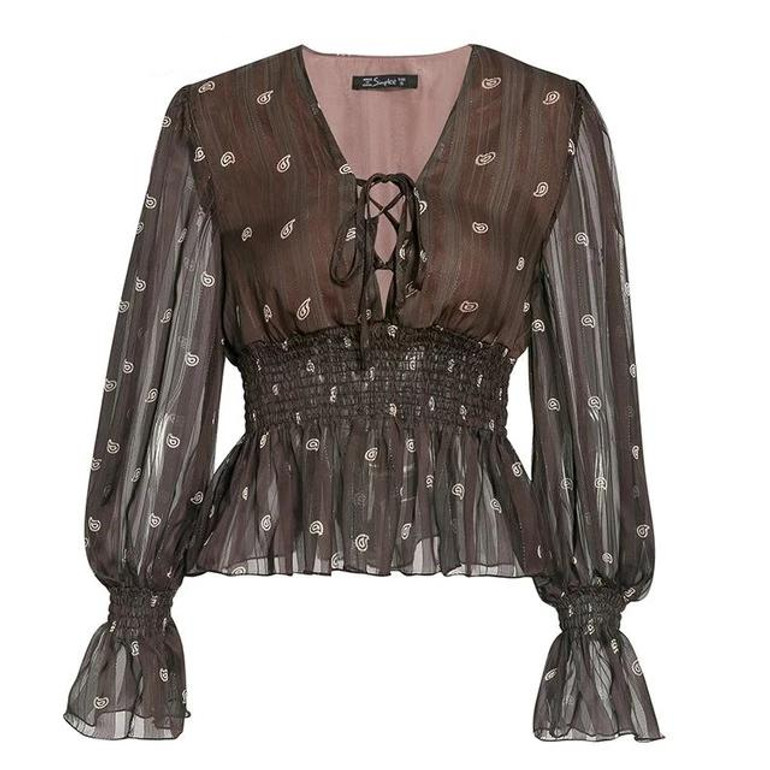 Vintage Ethnic Up Blouse