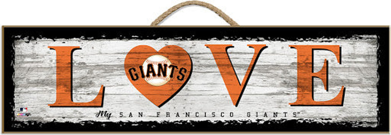 San Francisco Giants Love Plaque