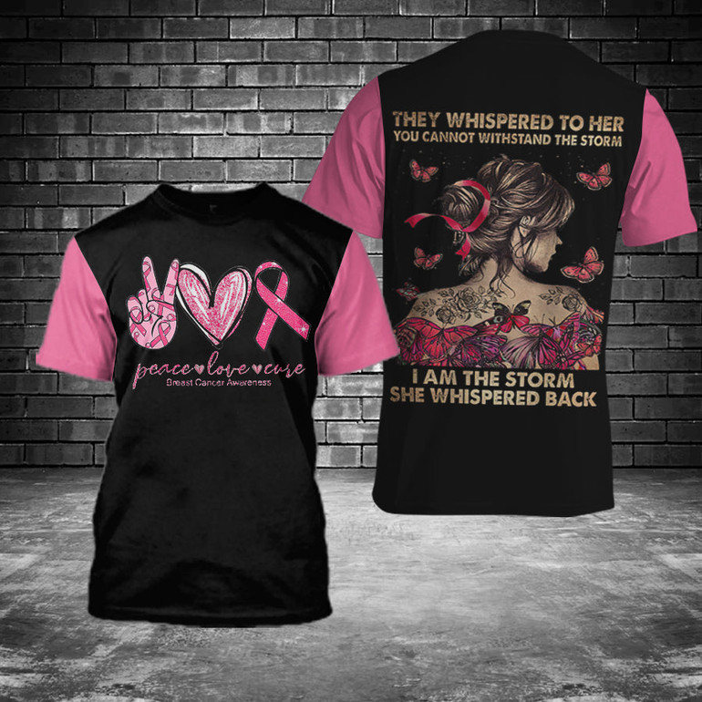 ON SALE Breast Cancer They whispered to her 02