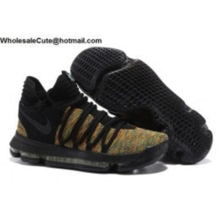 Nike Zoom KD 10 Black Multi Color