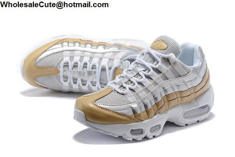 Nike Air Max 95 White Gold