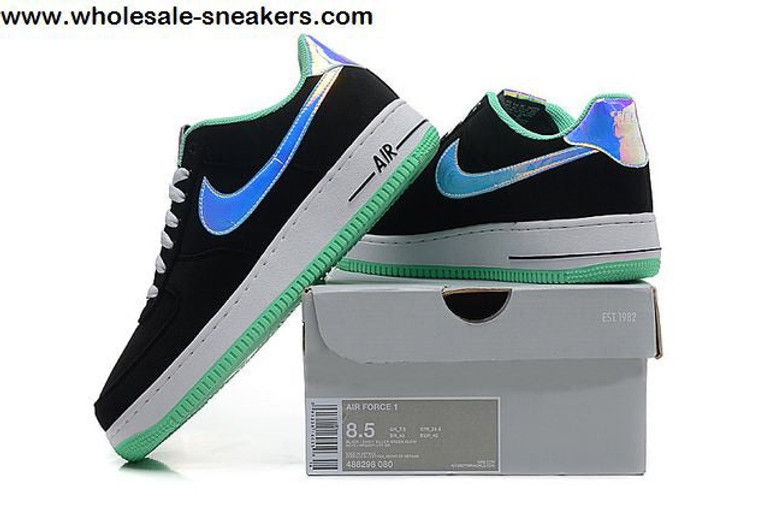 Nike Air Force 1 Low Black Blue