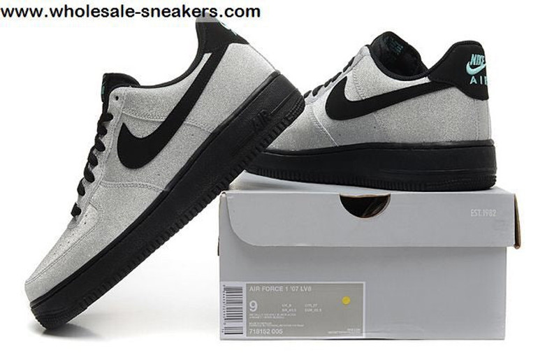 Nike Air Force 1 LV8 Metallic Silver Black