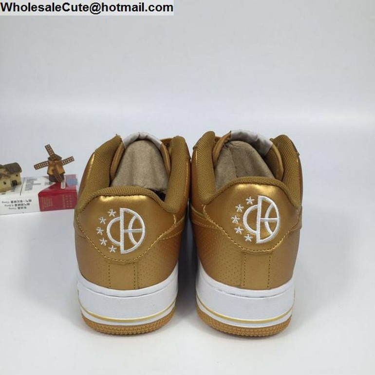Nike Air Force 1 Low Gold White