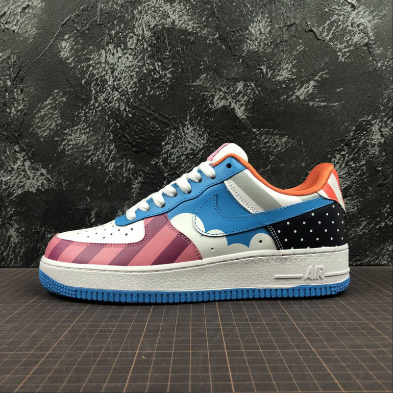 Parra x Nike Custom Air Force 1 Low White Multicolor