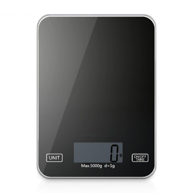 Food Baking Scales Mini Compact 5Kg/1G Kitchen Electronic Scales Home Glass Kitchen Scale Balck Tgk-001 Food Baking Scales Mini Compact 5Kg/1G Kitchen Electronic Scales Home Glass Kitchen Scale Balck Tgk-001