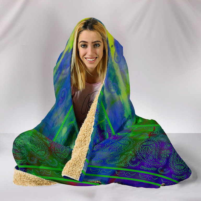Ultimate Psychedelic Hooded Blanket - Trippy Times