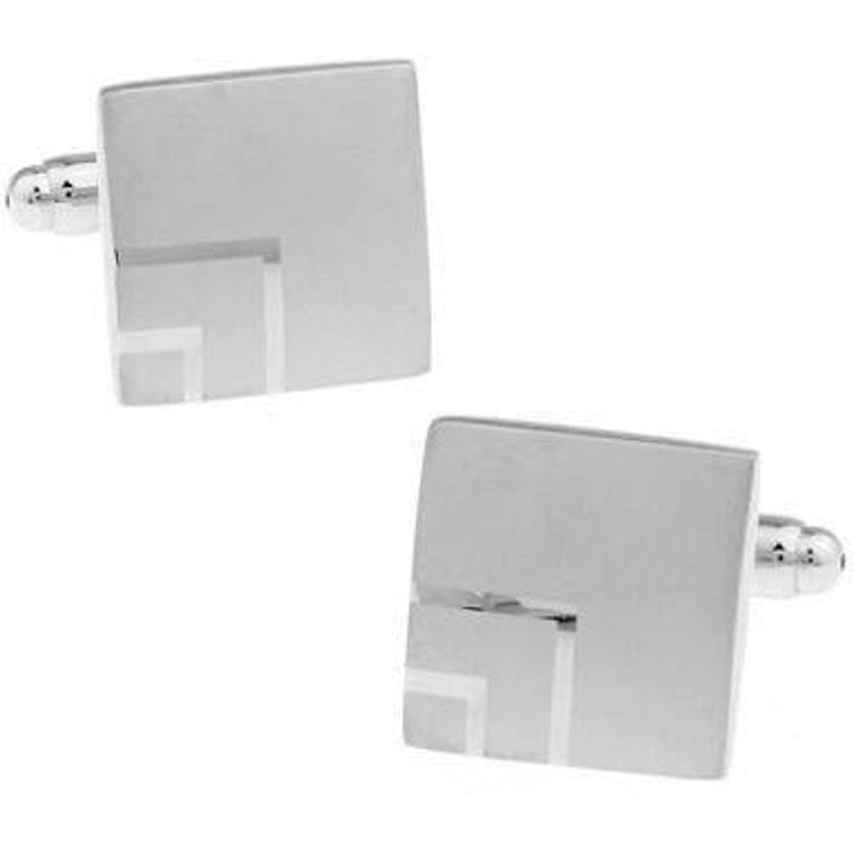 Accented Square Cufflinks
