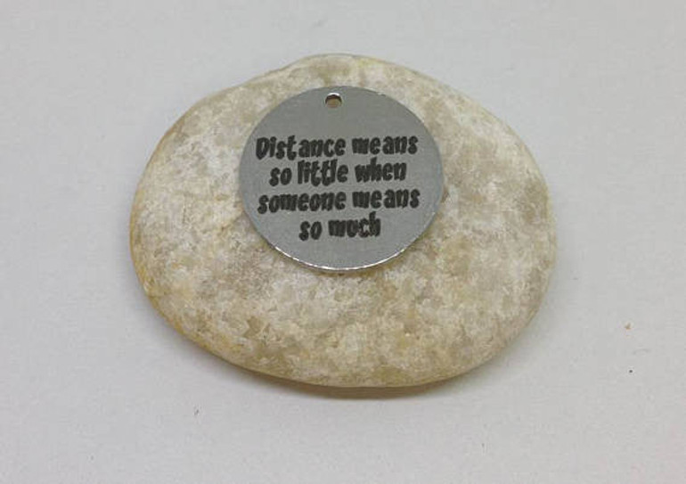 5 Distance means so little Message charm Supply
