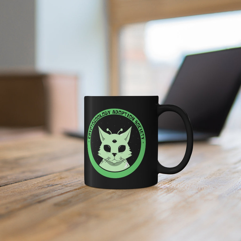 Cryptozoology Adoption Society mug 11oz