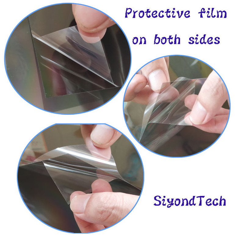 1PC New 23.6" 90degree 16:9 525*296MM Polarized Polarizing LCD Film for LCD LED Screen