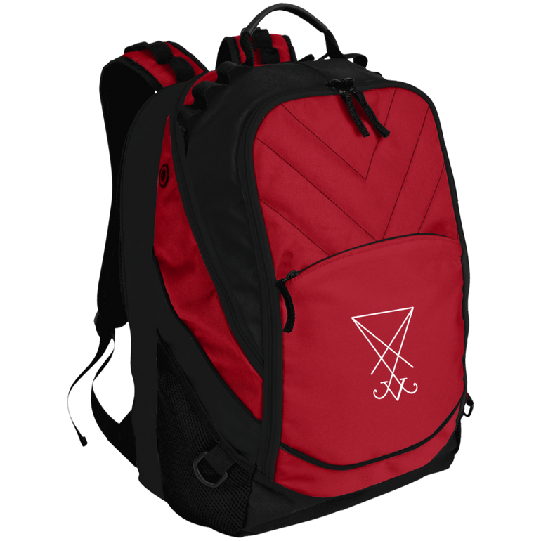 Sigil of Lucifer Embroidered Laptop Computer Backpack