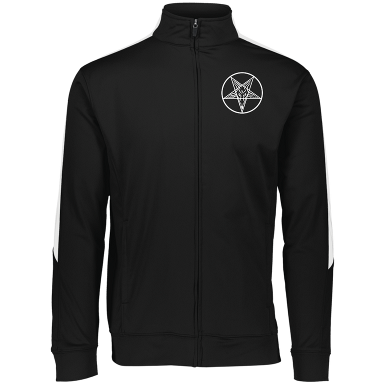 Sigil of Baphomet Embroidered Performance Colorblock Full Zip