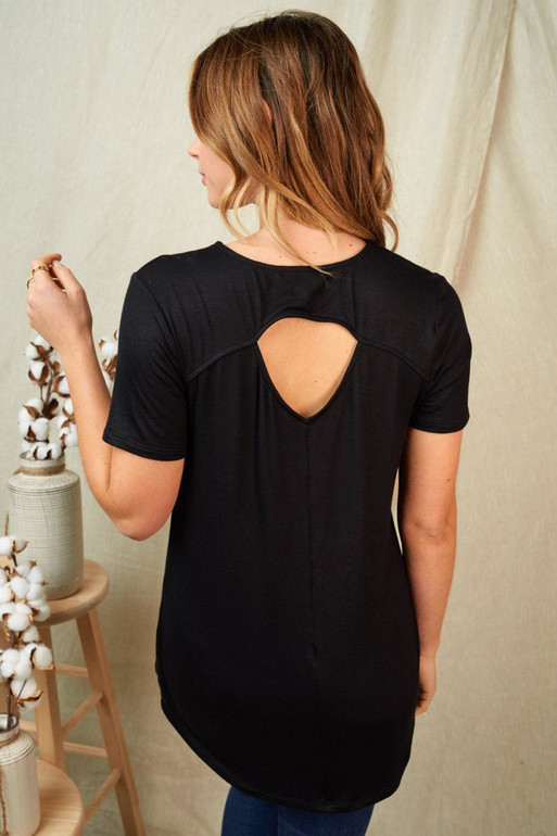 All Keyed In Top in Black