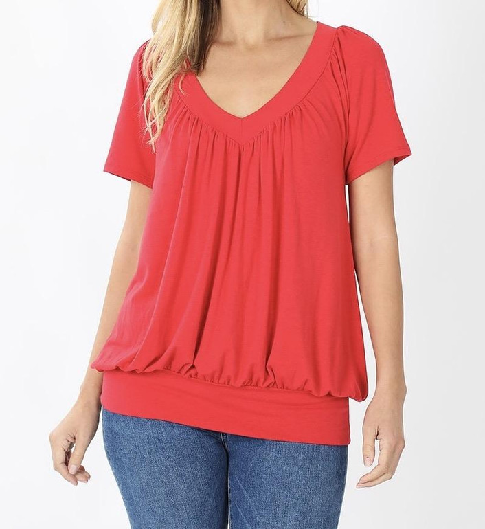 Day Dreaming Top in Red