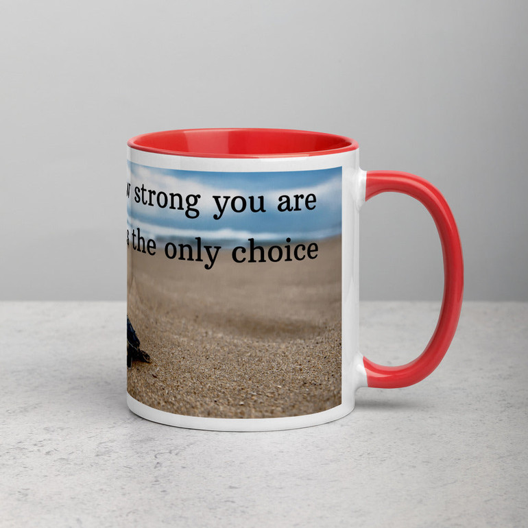 Turtle Mug with Color Inside