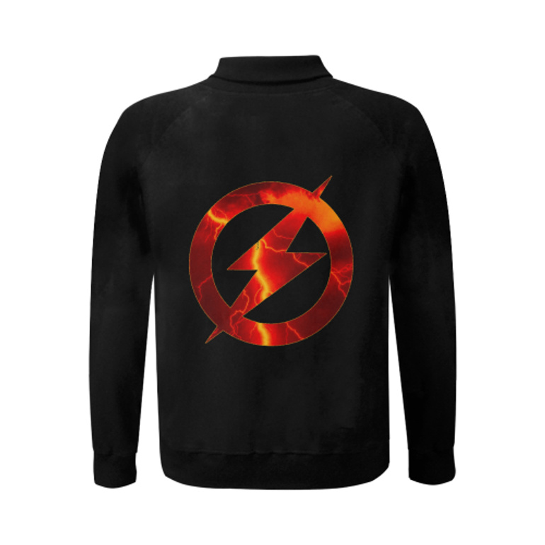 Lighting Bolts Flash Men's Baseball Jacket