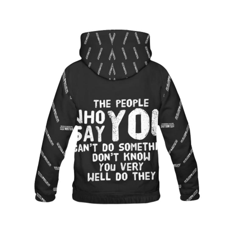 Believe in your self worth All Over Print Hoodie for Men