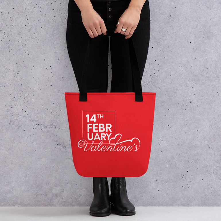Tote bag For 14 February 2021 Valentine`s Day
