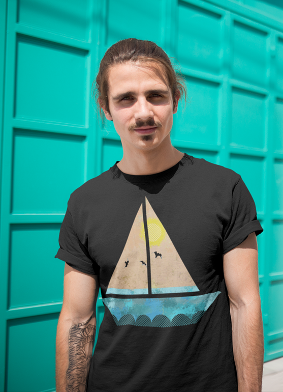 Summer Sail Boat T-shirt