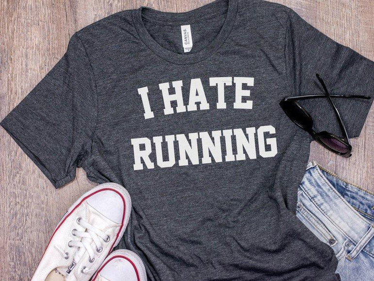 I Hate Running T-shirt