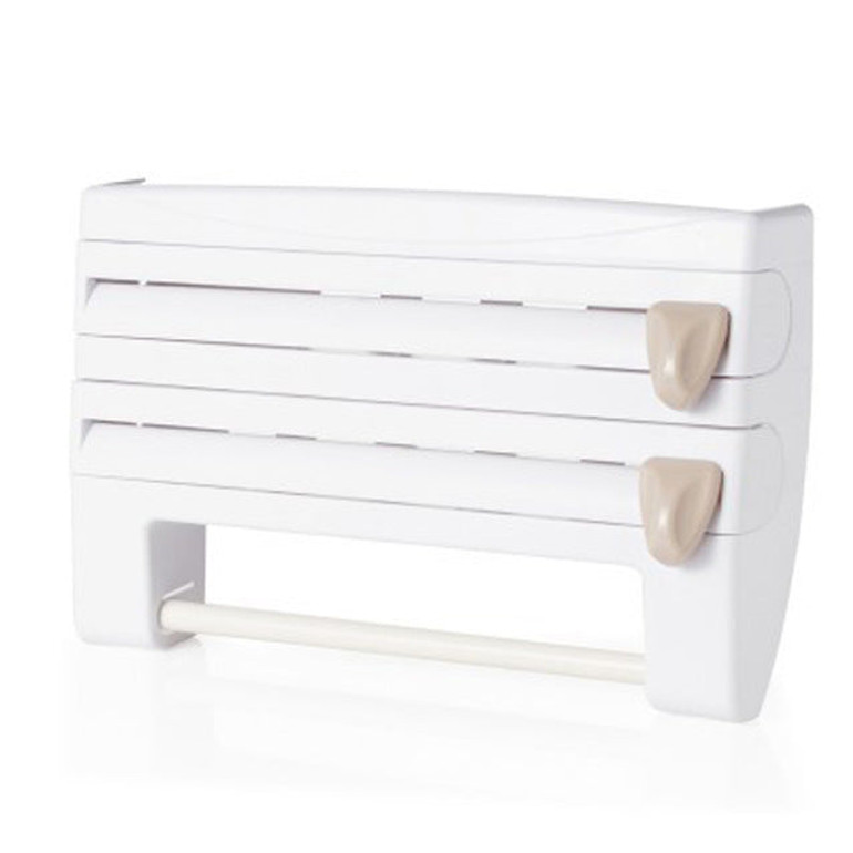 4 in 1 - Kitchen Roll, Paper Towel & Spices Organizer