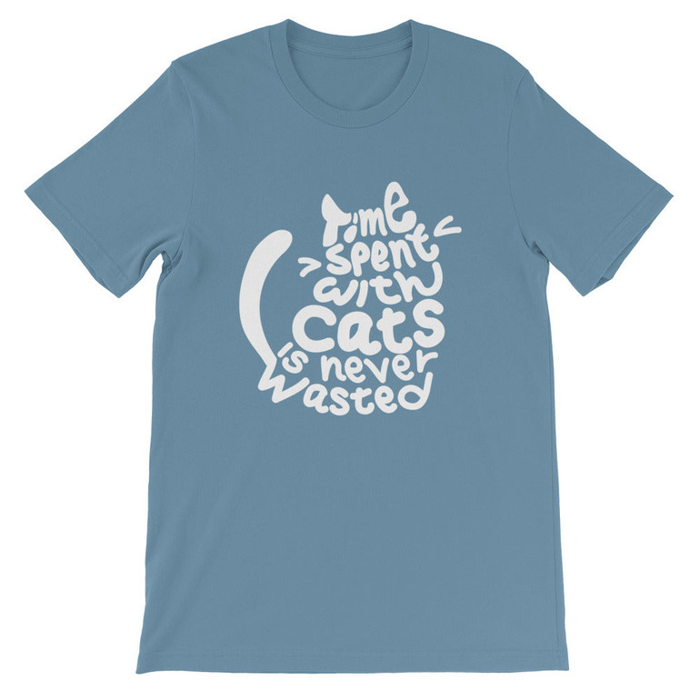 Time Spent with Cats is Never Wasted T-Shirt