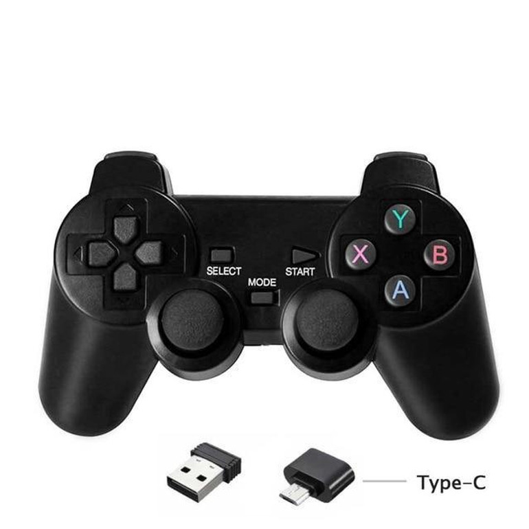 Rovtop 2.4G Wireless Gamepad PC For PS3 TV Box Joystick