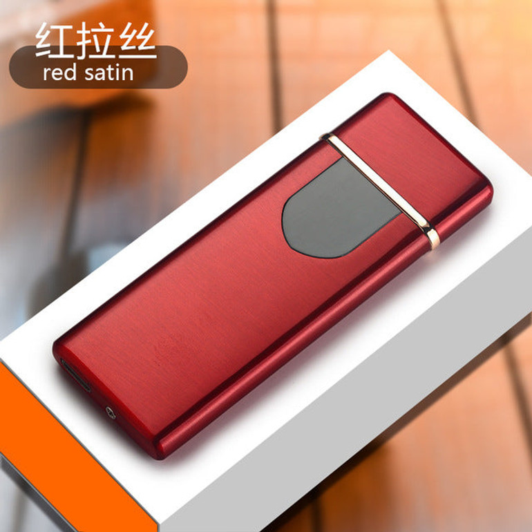 Ready Ignite Windproof Rechargeable Ultra-Thin USB Cigarette Lighter Ready Ignite Windproof Rechargeable Ultra-Thin USB Cigarette Lighter