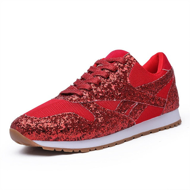 Women Running Shoes Fashion Casual Flats Breathable Sneakers