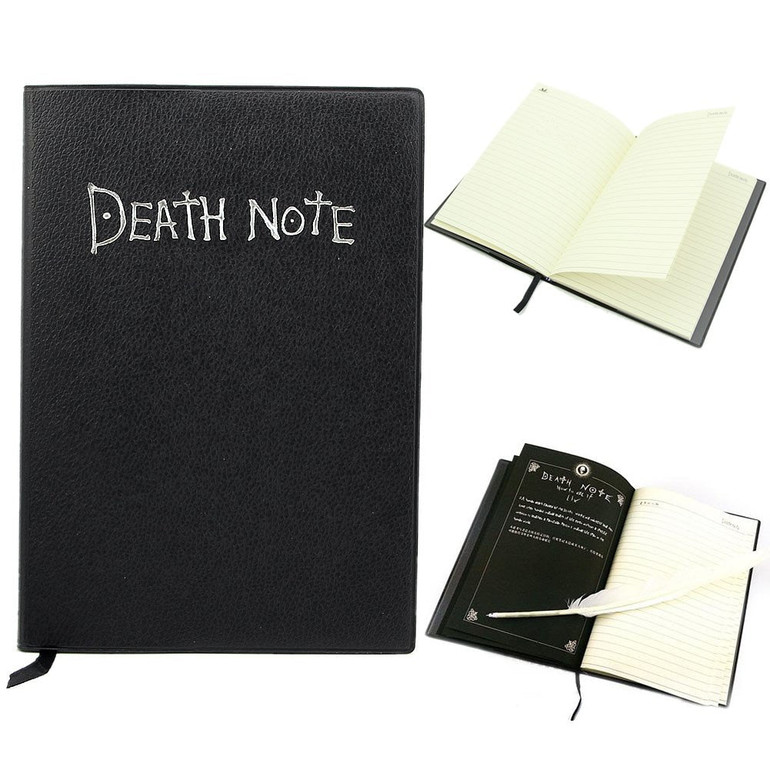 Death Note Book Organizer Agenda Lovely Fashion Anime Theme New School Large Writing Traveler's Journaling Accessories