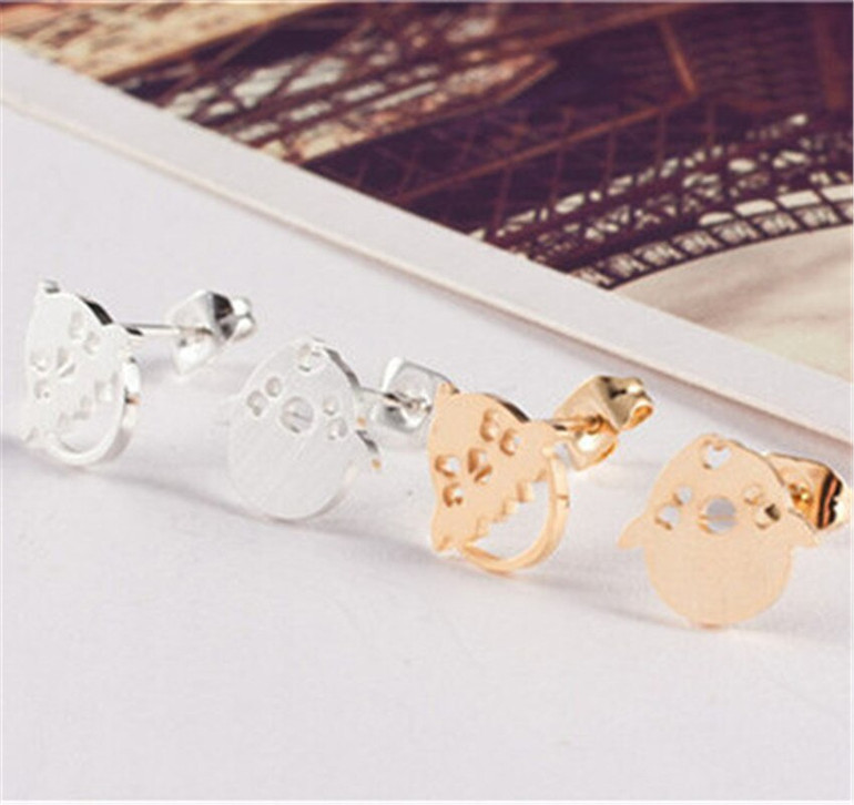 Easter Cute Chick Stud Earrings