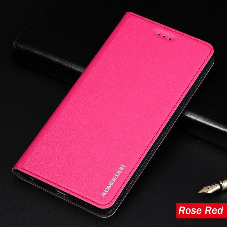 lenovo z6 z5 k5 play s5 pro Case Leather flip cover for lenovo z6 lite a6 a5 k9 k5 note 2018 s90 back cases Stand