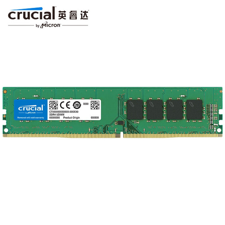 Crucial RAM DDR4 2GB 4GB 8GB 16GB DDR4-2400MHz 2133MHZ 288-Pin CL17 1.2V PC RAM Memory For Desktop