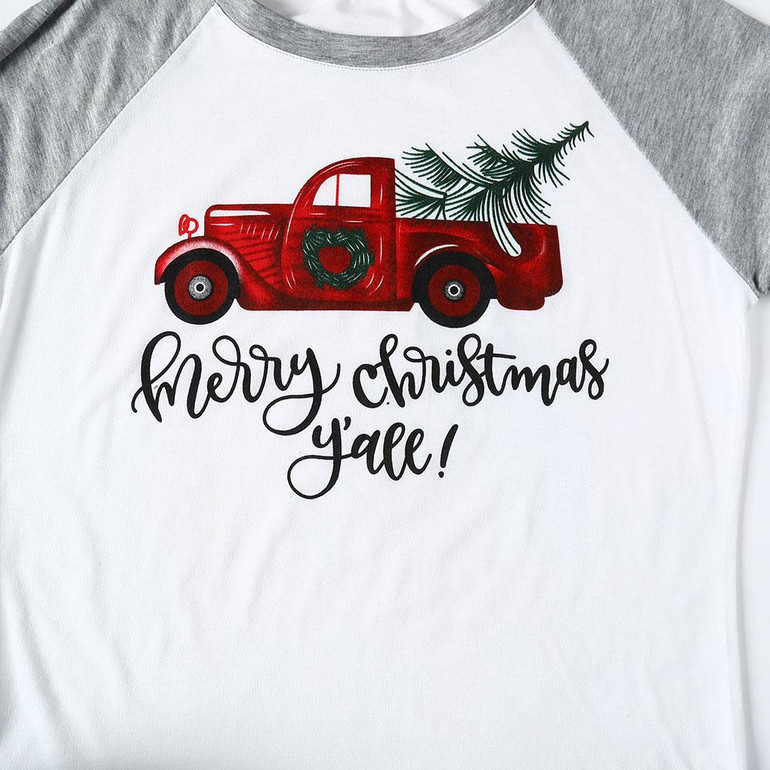 Merry Christmas Y'all Baseball Cute T-Shirt