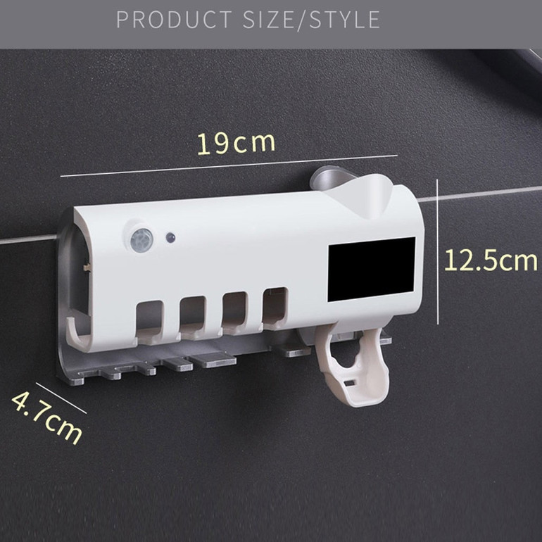 Solar Energy Toothbrush UV Disinfectant and Holder