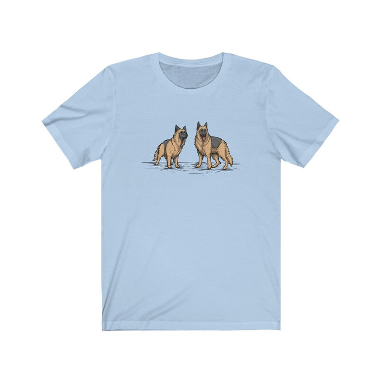 "Double trouble" GSD Tee