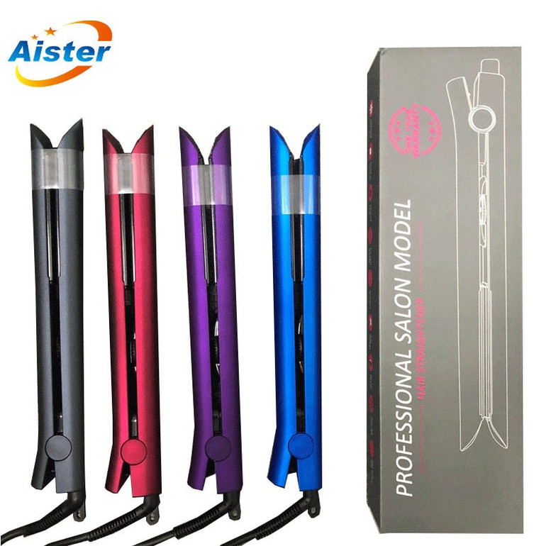 Hair Straightener Comb Brush Electric Beard Quick Curling