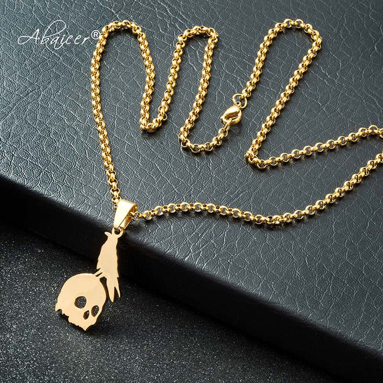 Raven And Skull Jewelry  Necklaces &  Pendants - Quoth the Raven “Nevermore.”