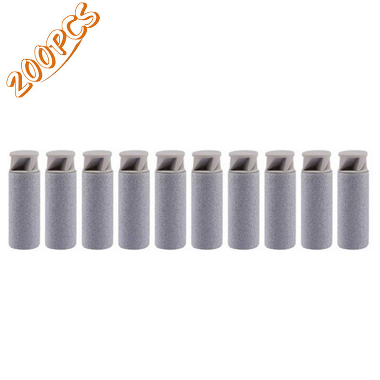 200PCS Whirlwind Flat Tips Soft Darts Bullet Stefan Short Darts for Nerf Modify Toy