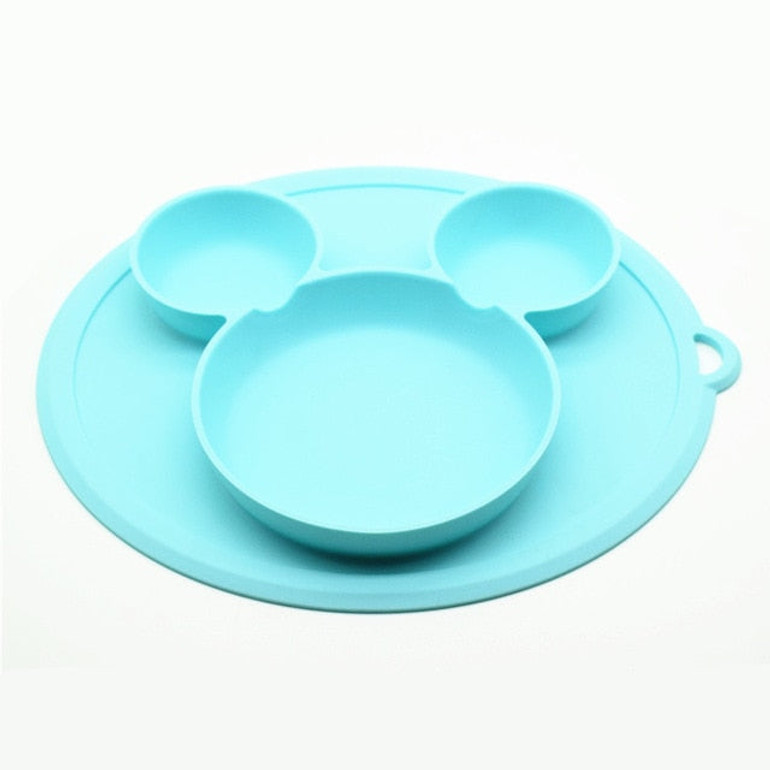 Children's Silicone bowl  Sucker Bowl  children plate  baby silicone plate  baby feeding dish