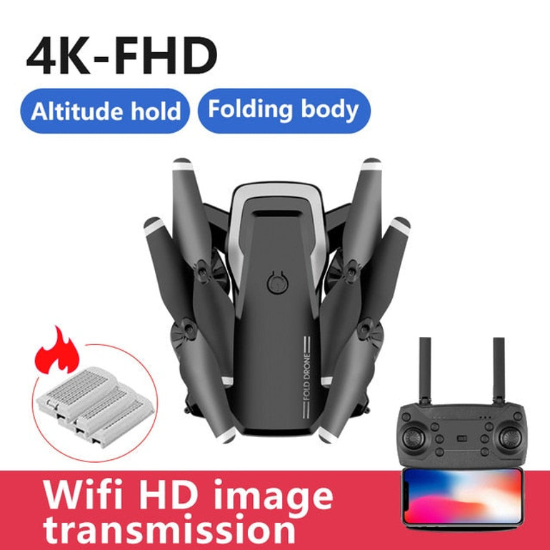 WIFI 1080P 4K Wide-Angle HD Camera Drone Toys Adult Kids Foldable Quadcopter Aerial Photography Drone Dropshipping