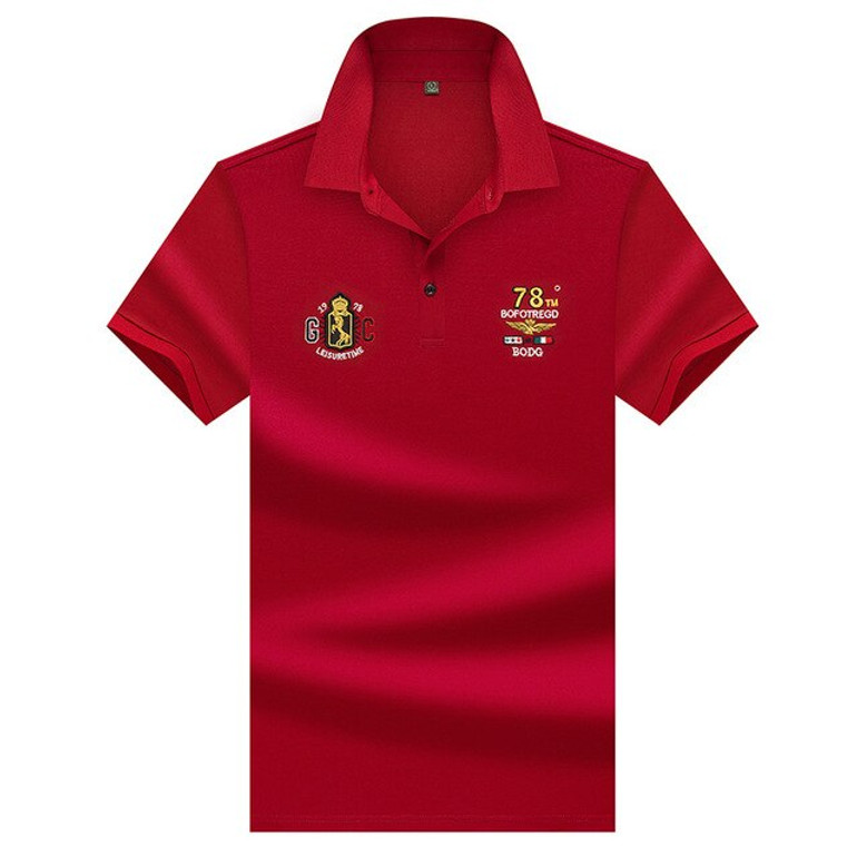 Polo Brand Clothing Men Polo Shirt Solid Casual Tee Shirt Tops High Quality Slim Fit Shirt